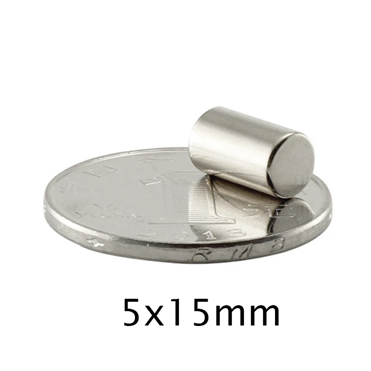 5x15 Strong Magnet 5x15mm  Small Round Magnet 5*15 mm Powerful Magnets Disc 5*15 For Home Refrigerators, Offices DIY