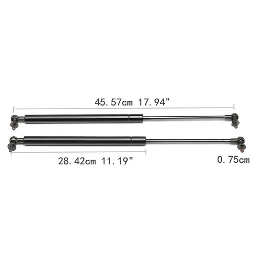 Imagen 2 del producto 5344069055 5345069055   Soportes de elevación de capó delantero, puntal de choque para Lexus GX470 UZJ120 Toyota 4Runner Hilux Surf Land Cruiser Prado