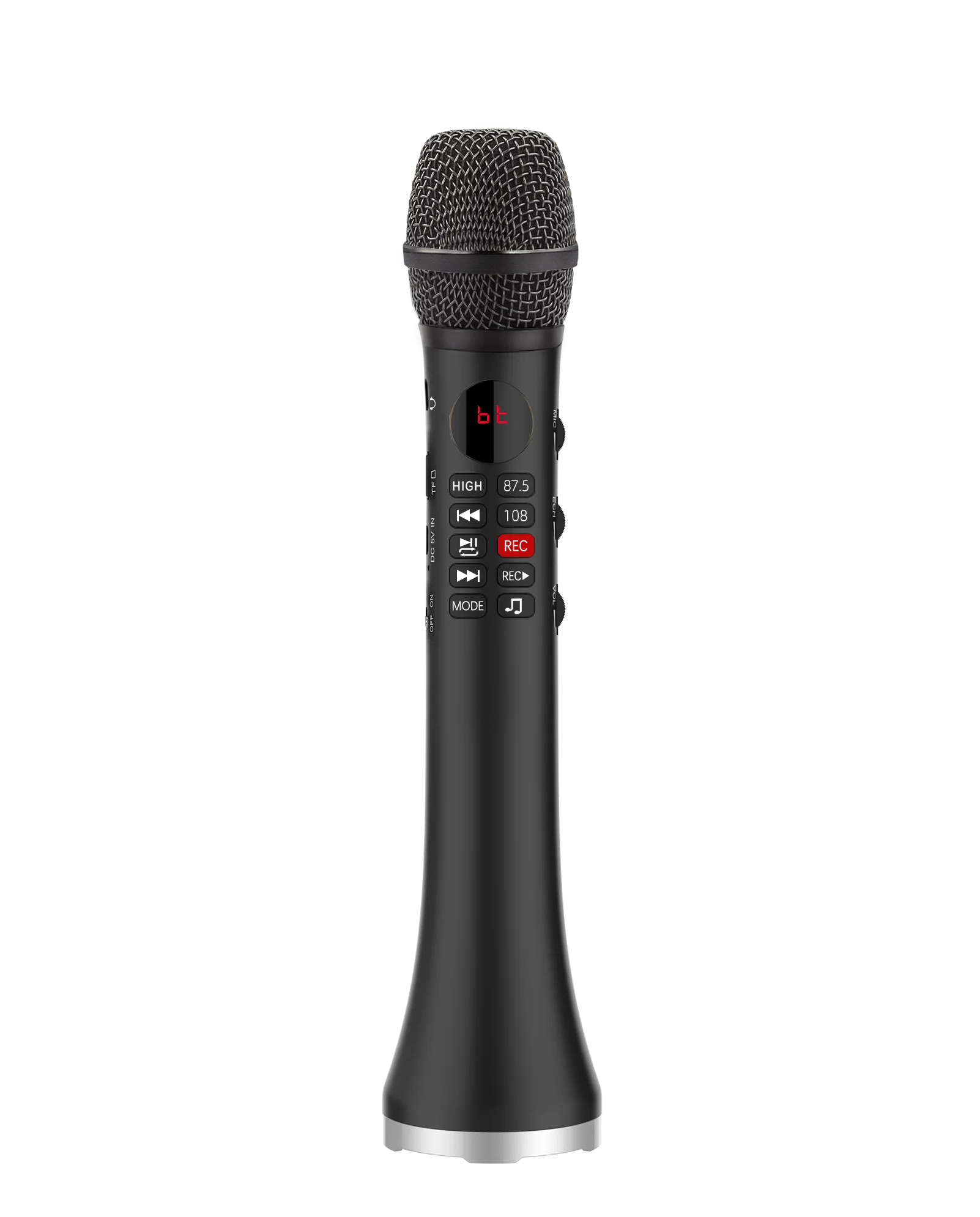 EONKO L-699 20W Professional Wireless Bluetooth Karaoke Microphone Speaker with TF FM Transmitter TWS Recorder Earphone AUX DSP