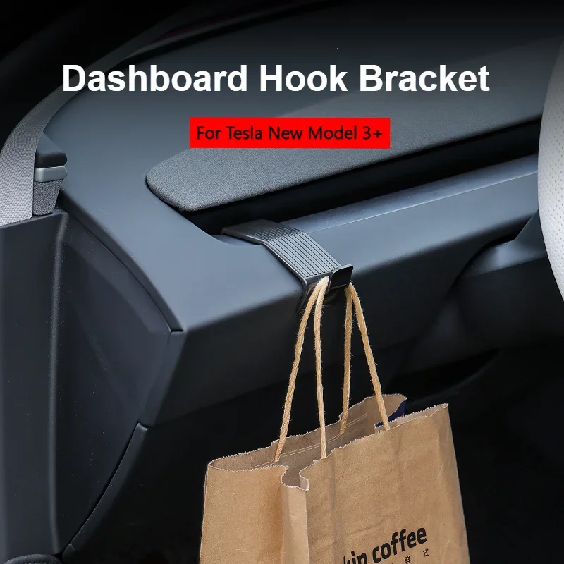 

Dashboard Hook Bracket for Tesla New Model 3+ Highland 2024 Car Interior Upgrade Modified Air Outlet Phone Stand Hook Bracket