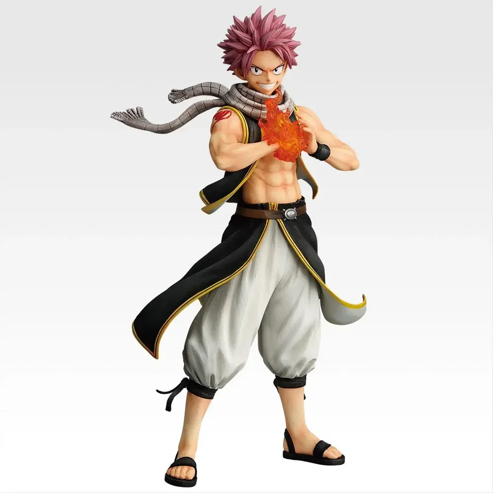 In Stock Original BANDAI Ichiban kuji Fairy Tail 20th Anniversary Etherious Natsu Dragneel Lucy Heartfilia Erza Scarlet Boxed