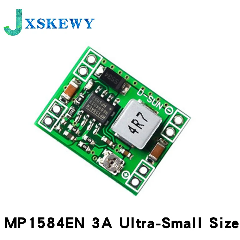 MP1584EN 3A Ultra-Small Size DC-DC Step Down Supply Module Adjustable power step-down descending output module 24V 12V 9V 5V 3V