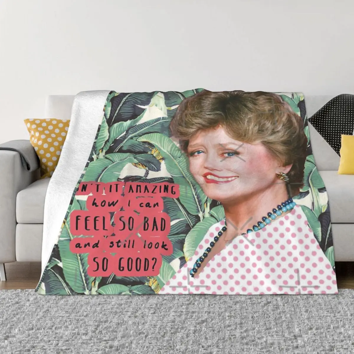 

Blanche Devereaux 2 Plush Bed Blankets Blankets & Throws Winter Warm Blanket Throw Blanket