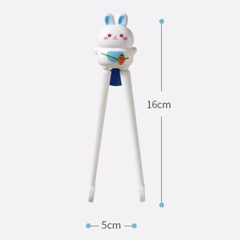Baby Learning Training Chopsticks Cartoon Animal Beginner Chopstick Tableware Kids Eating Training Helper