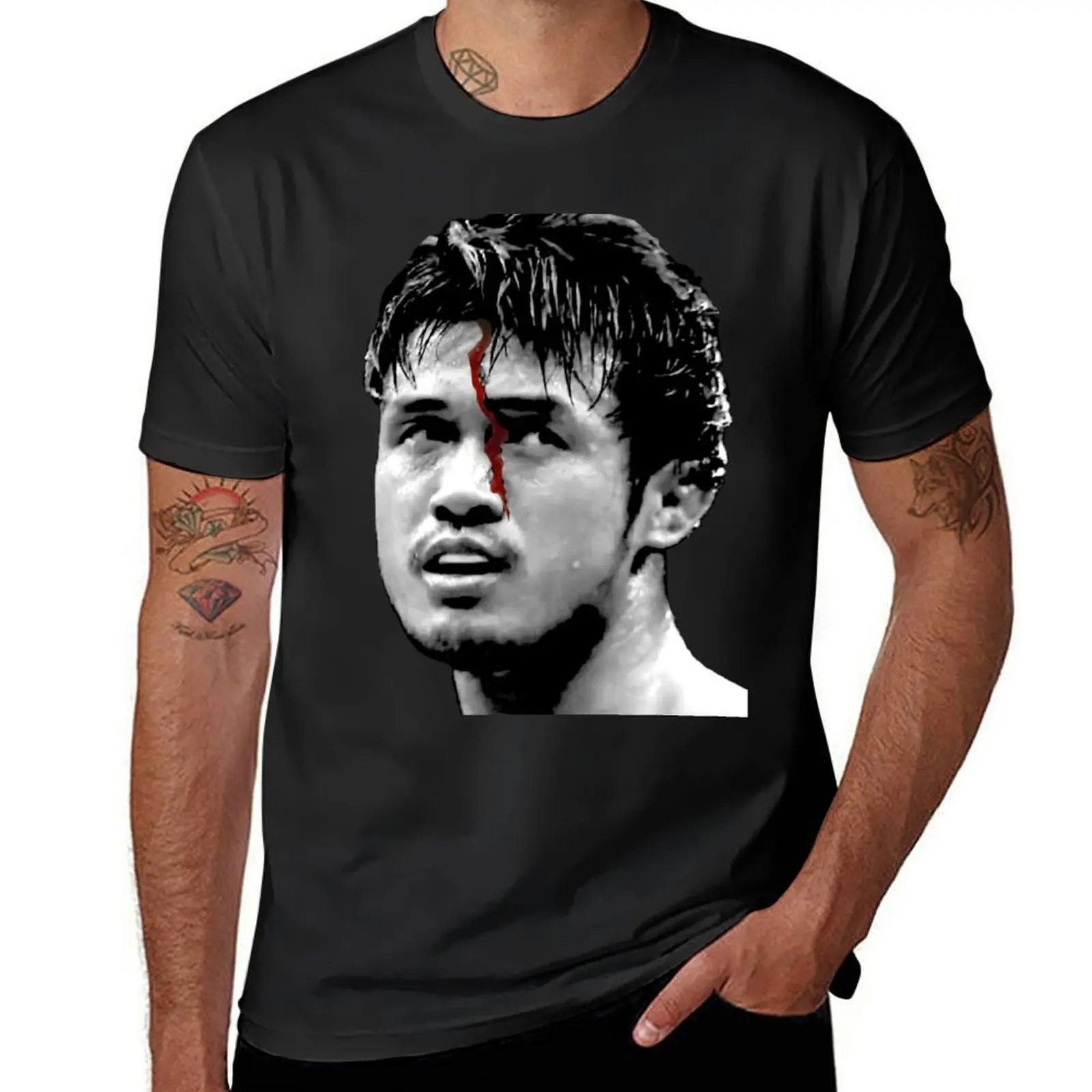 

Shibata T-Shirt blanks heavyweights customs cute clothes Men's t-shirt