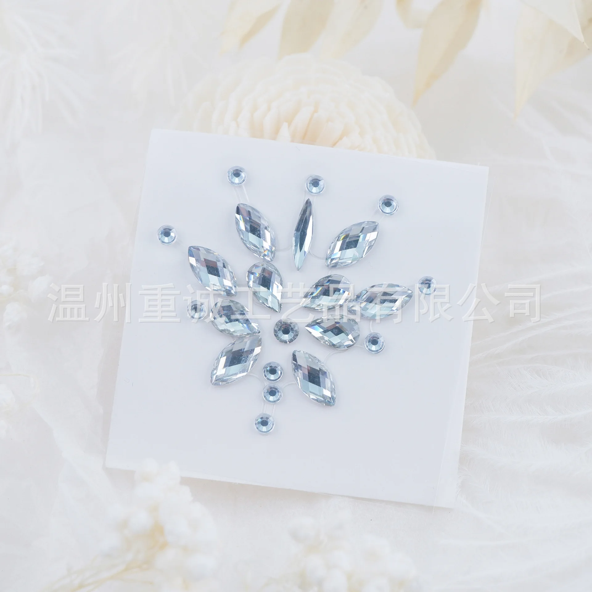 3D Forehead Rhinestone Stickers Self Adhesive Face Gems for Kids Stage Performance Party Festival Makeup Decor view 6
