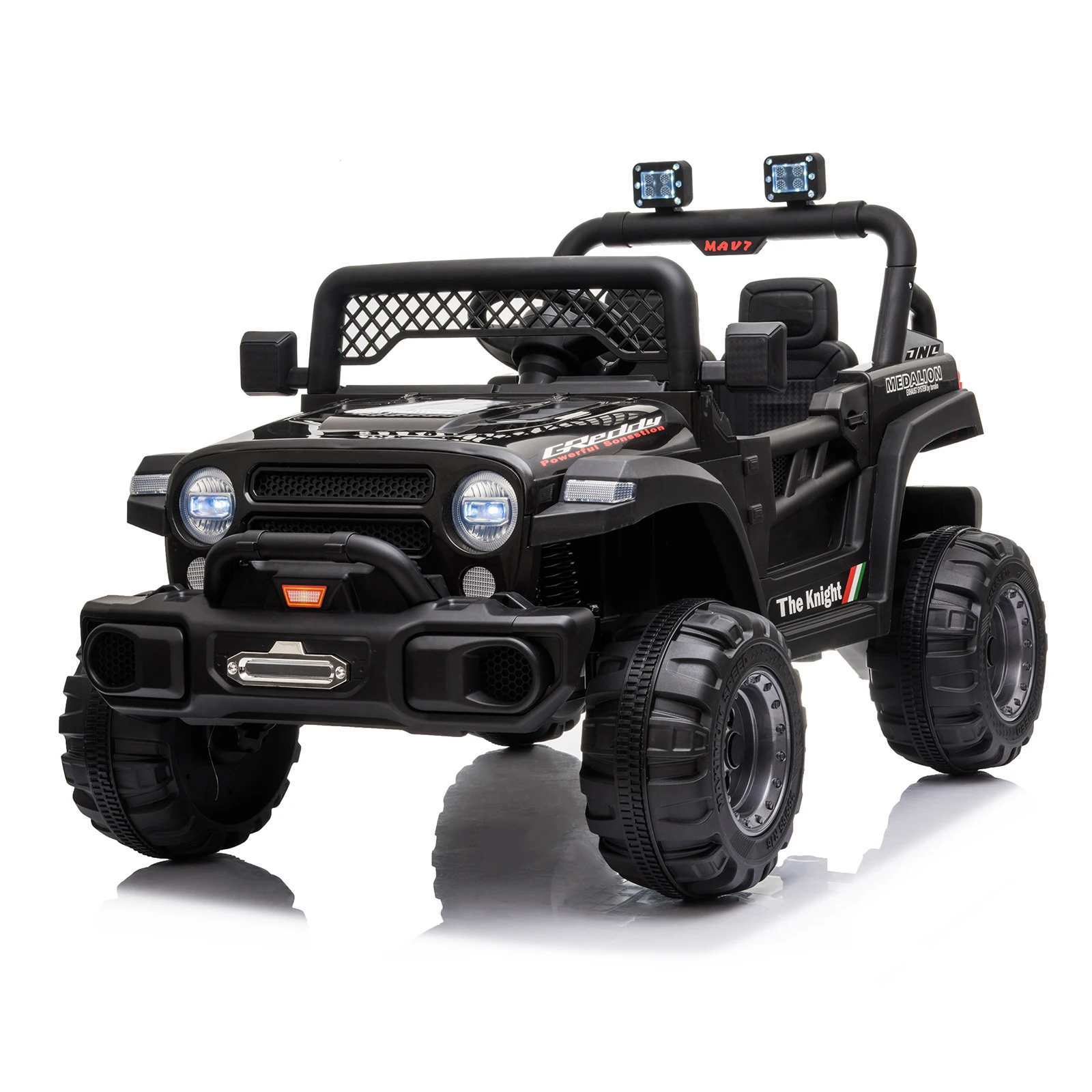 BBH-016 Dual Drive 12V 4.5A.h with 2.4G Remote Control off-road Vehicle Black