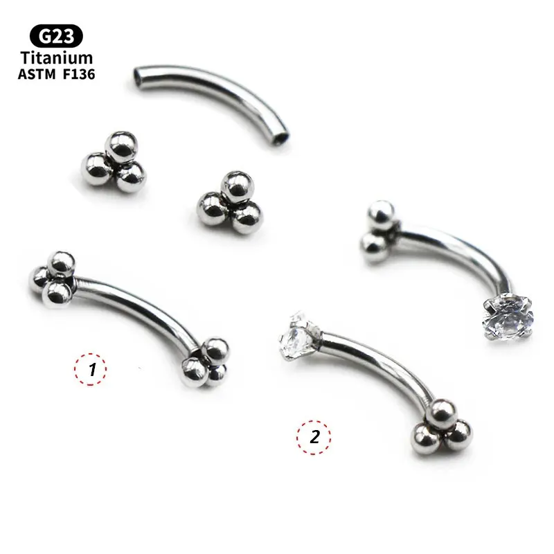 1Pcs G23 Titanium B… - image