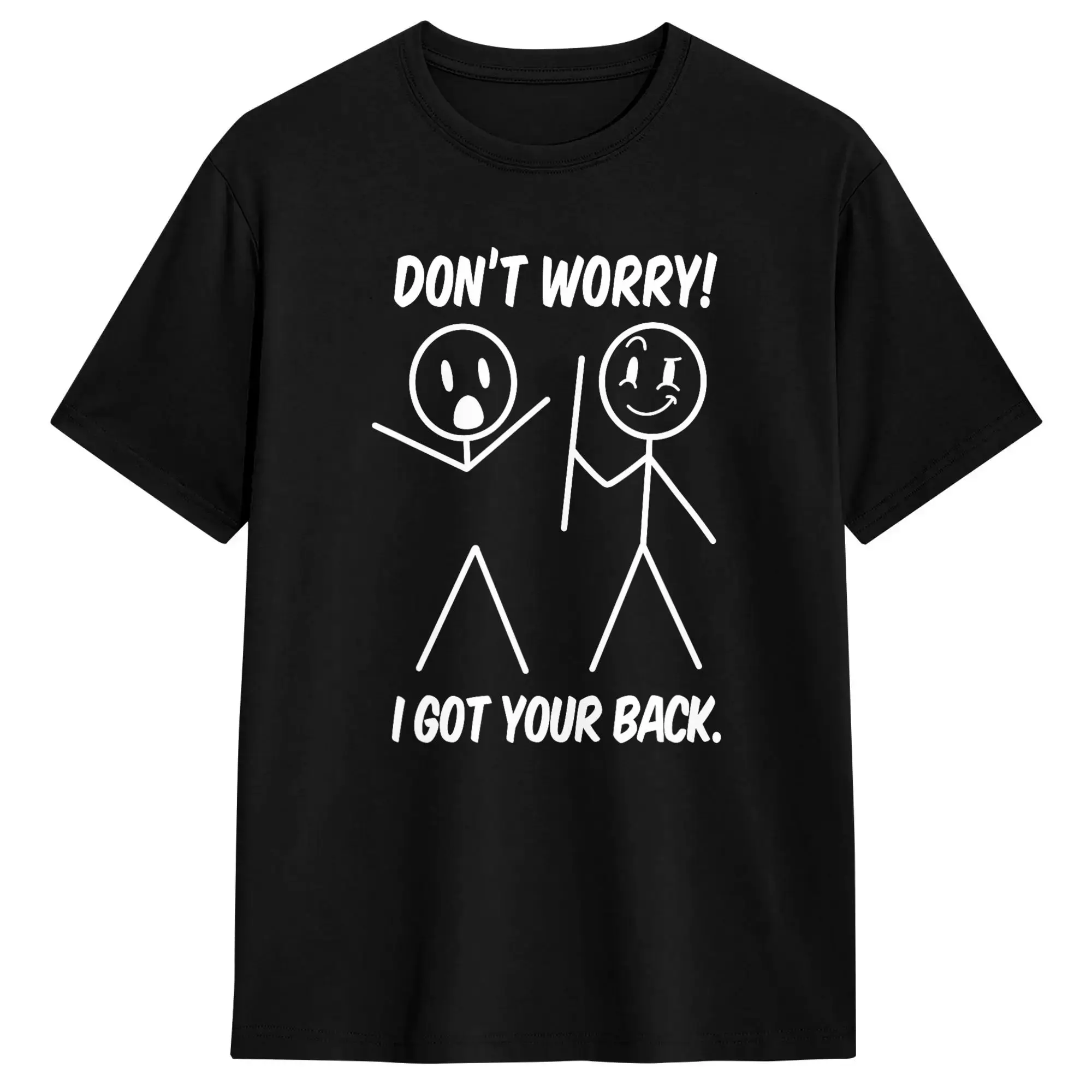 Summer New Casual Tee Beach Dont Worry I Got Your Back Funny Quote Popular Graphic Print Women's Clothes with Many Korean Review