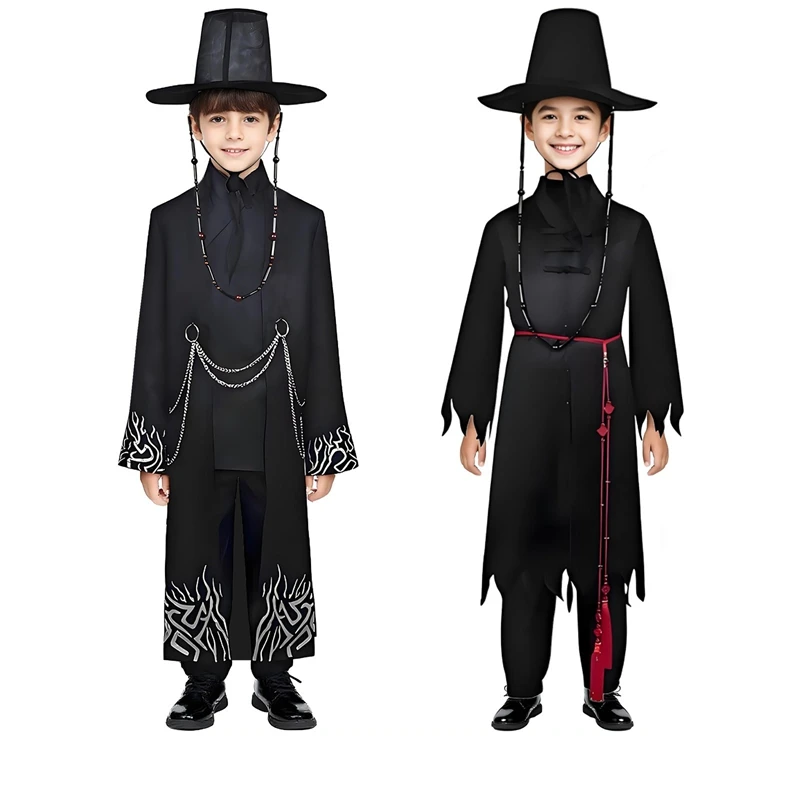 Anime Kpop niños fiesta de juegos de rol Saja disfraz Cosplay niños Jinu fiesta de Halloween disfraz de Carnaval traje