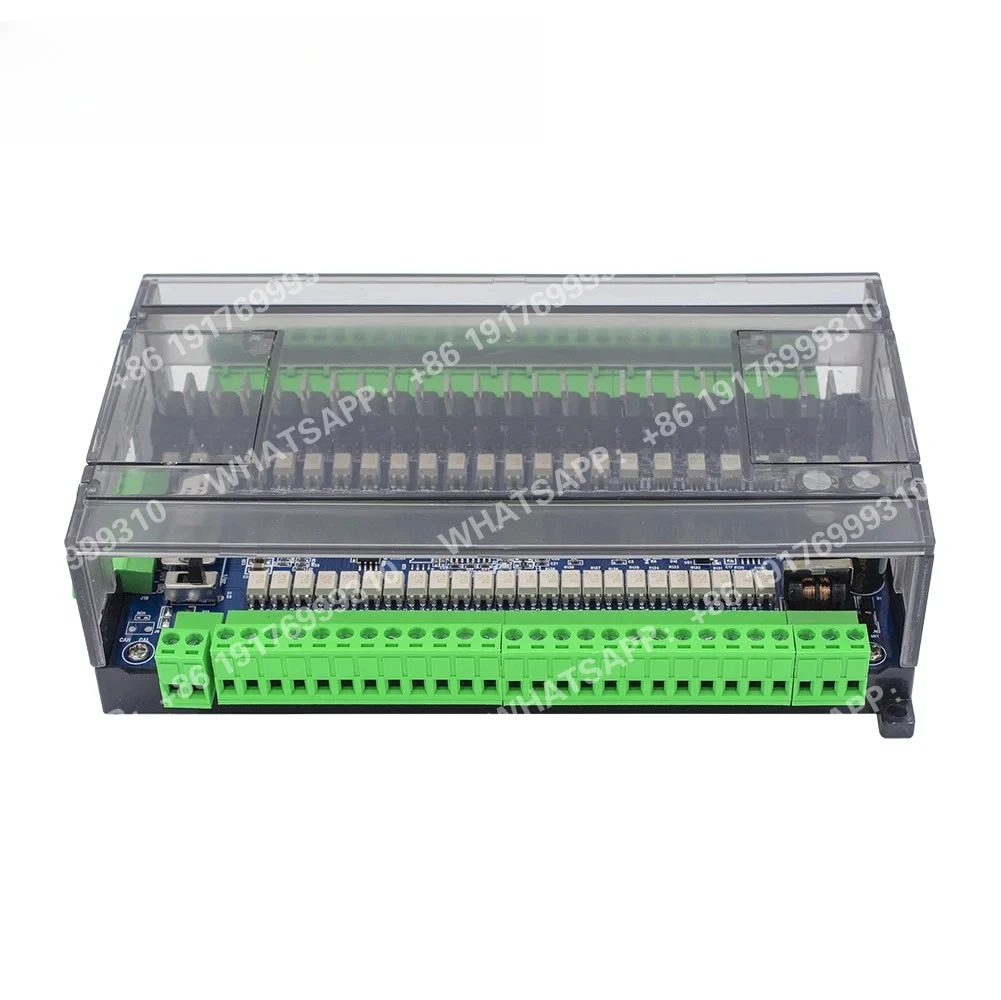 FX3U-48MT RS485 Modbus RTU Compatiable FX1N 2N 24 Input 24 Transistor output 6 analog input 2 analog output plc controller
