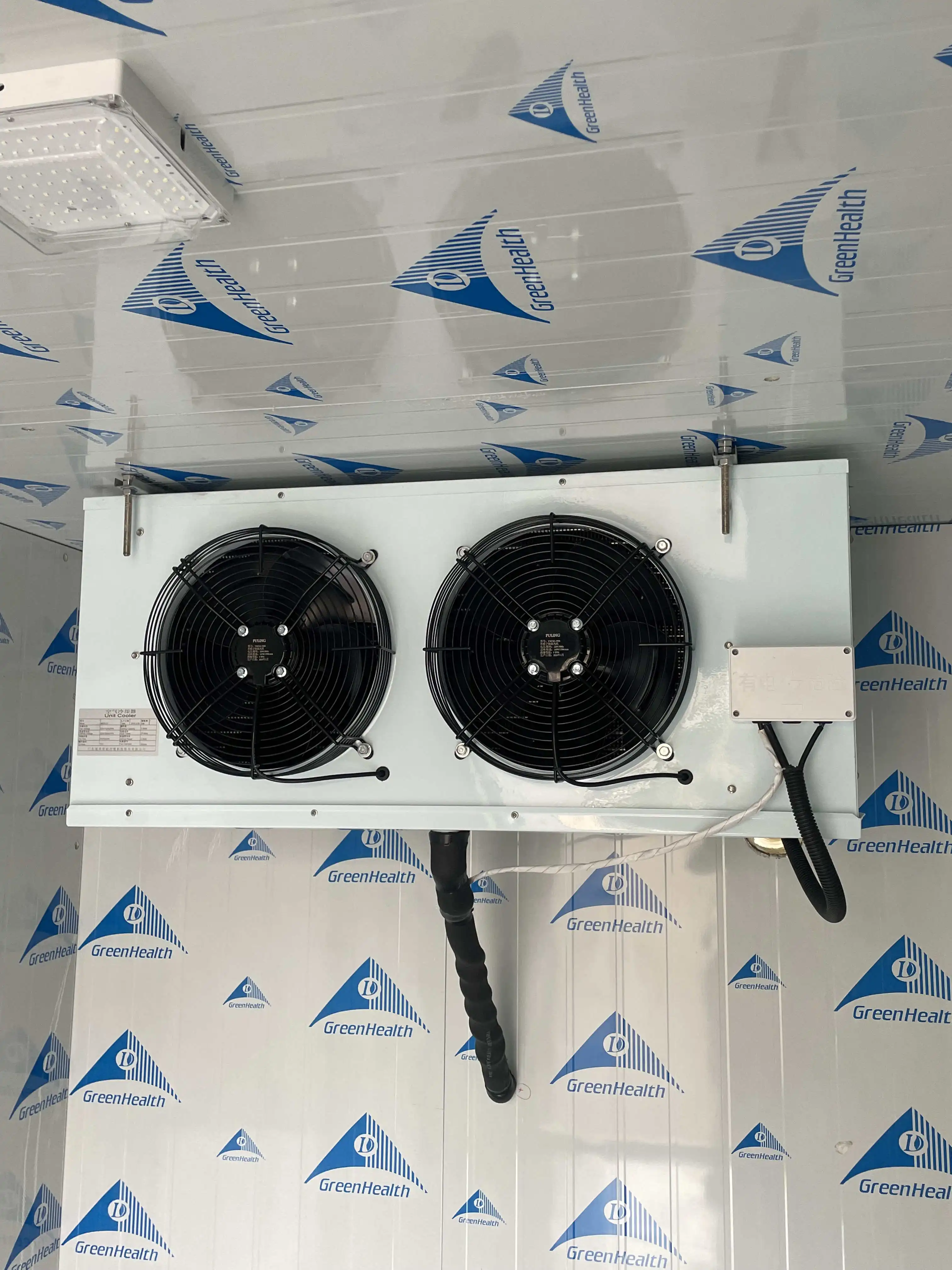 Mobile Cold Room Keep Fresh Small Cool Room Blast Freezer Walk in Cooler for Meat Chicken Storage Solar