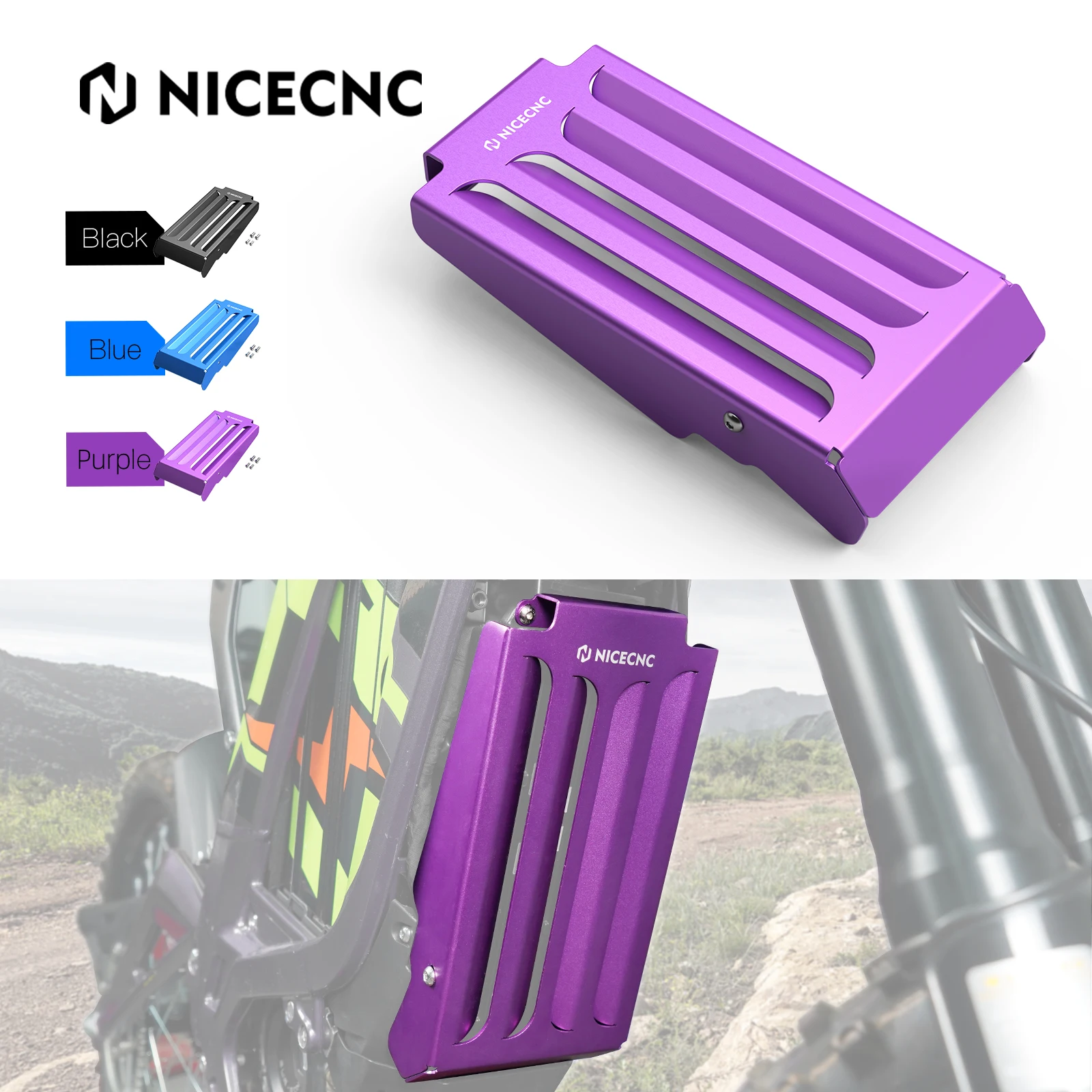 

NICECNC For Surron light bee X Aluminum Controller Cover For SUR-RON light bee S L1E For Segway X160 X260 Electric Dirt Bike