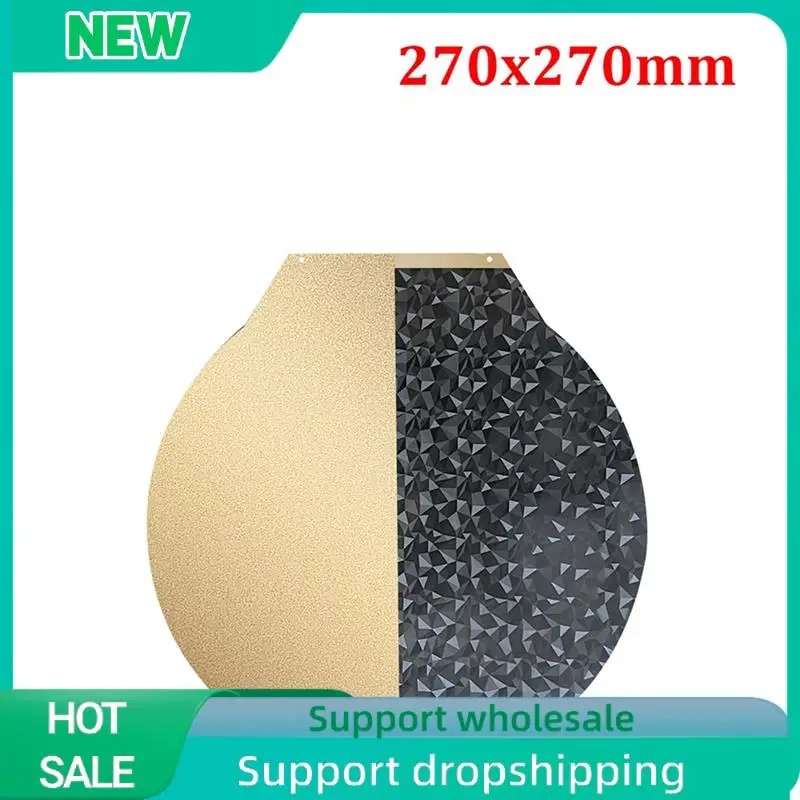 

Solid For Flsun Super Racer PEI Flexible Smooth PEO Hot Bed Build Plate Round Dia 270Mm 270Mm Magnetic Spring Steel Sheet Withou
