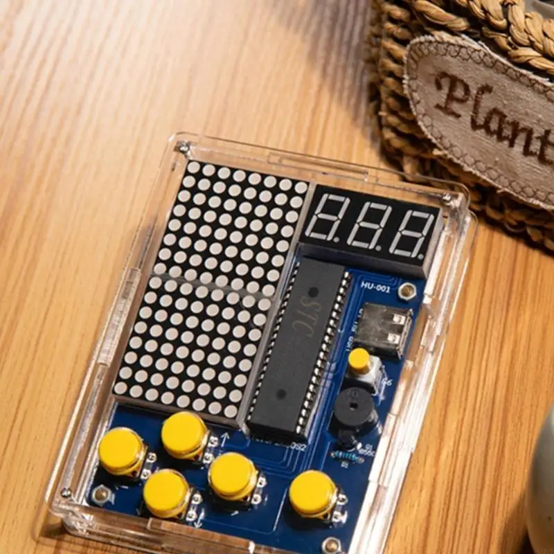 C90F Pixel Game Console DIY Electronic Soldering Welding Tranning Set Retro