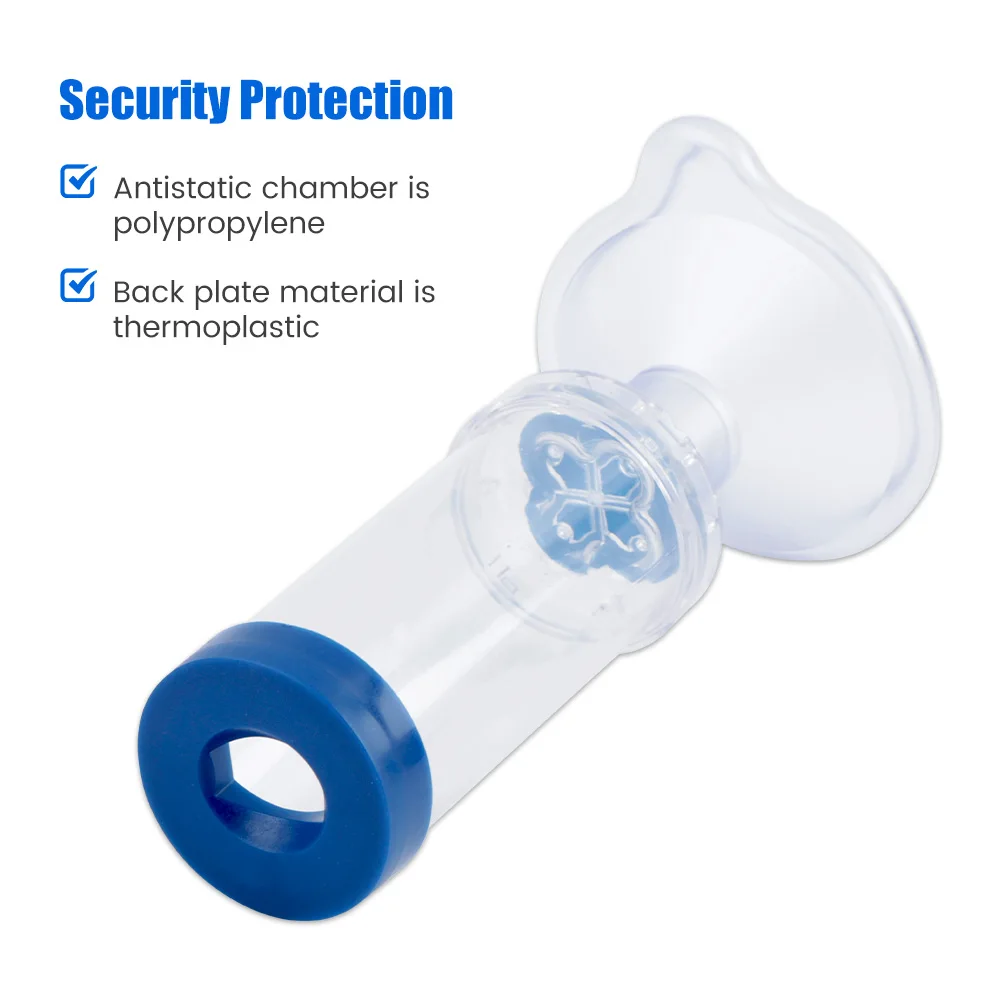 Portable Inhaler Cup Universal Nebulizer Spacer Mist Storage Tank Atomizer Asthma Spacer Chamber Pet Child Adults Medical Device