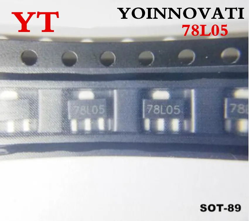 50PCS 500Pcs 78L05 L78L05 7805 5V 100mA -89 SMD Best quality