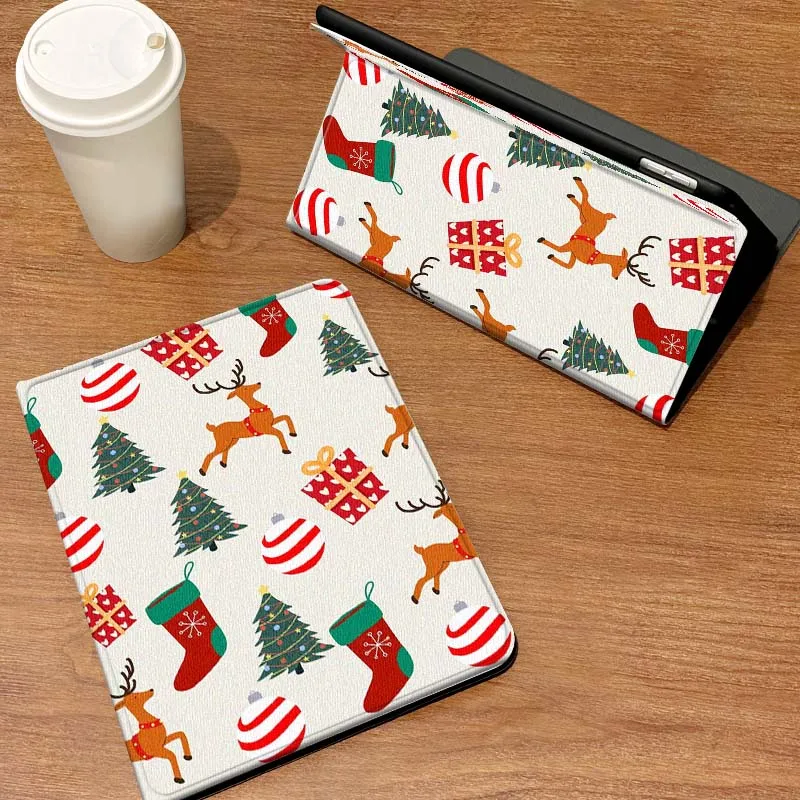 

Christmas Classic Pattern Case For Samsung Galaxy Tab A7 A9 A11 S6 A11 A8 S11 Lite Plus 10.4 10.5 10.1 Inch Tablet