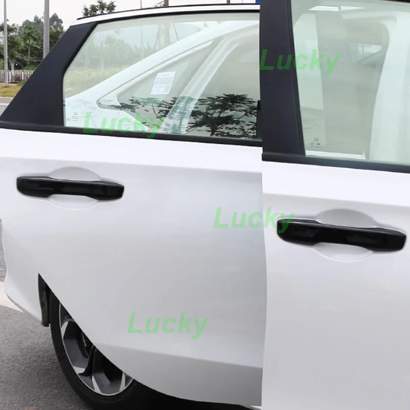 Car Door Exterior Handle Cover for Honda HRV HR-V 2023-2025 Handle ABS Cover Anti-scratch Protective Frame Exterior Accessories