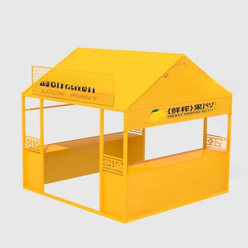 Display stand Iron art food festival market stall Shade  Creative night market outdoor