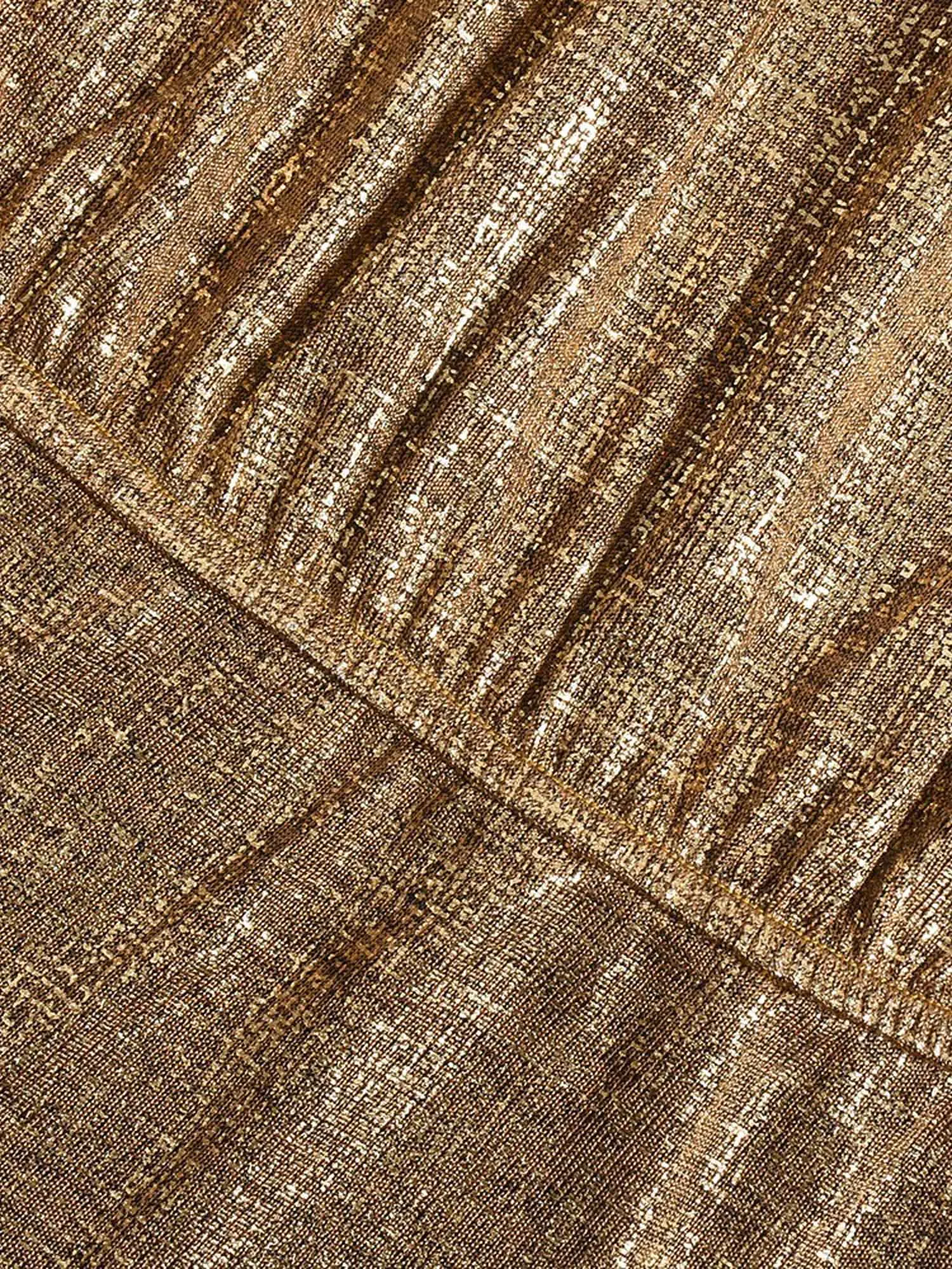 Women Shiny Metallic Pullover Bodycon Mini Dress Off The Shoulder Long Sleeve Natural Drape Dress for Banquet Wedding Party Rave