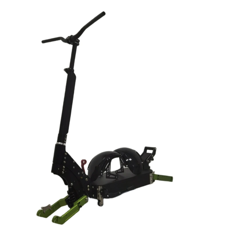 Easy folding frame for 10inch 11inch escooter 135mm Fork Electric Scooter Frame Easy to Install