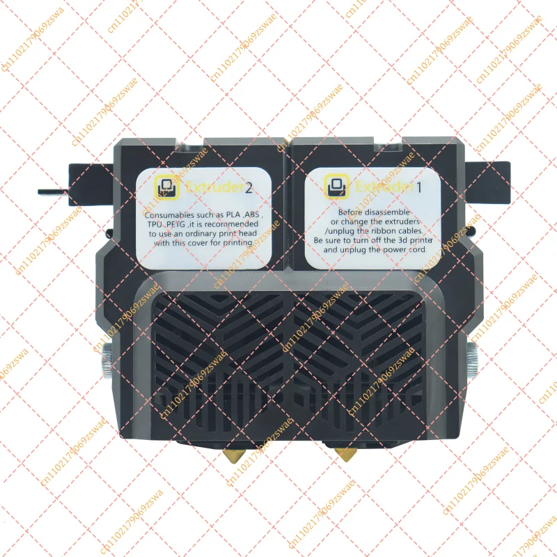 Dual Standard Extruder (Without Cover) for QIDI TECH i-Fast, 3D Printer Parts (Please Confirm Version Before Ordering)