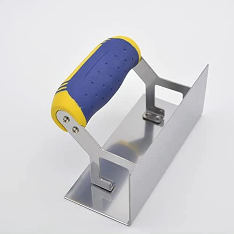 건식 벽체 코너 도구 콘크리트 모서리 도구, 스테인레스 스틸 시트록 코너 성형 흙손 도구, 내구성, 6x2.5 인치 외부 코너 흙손