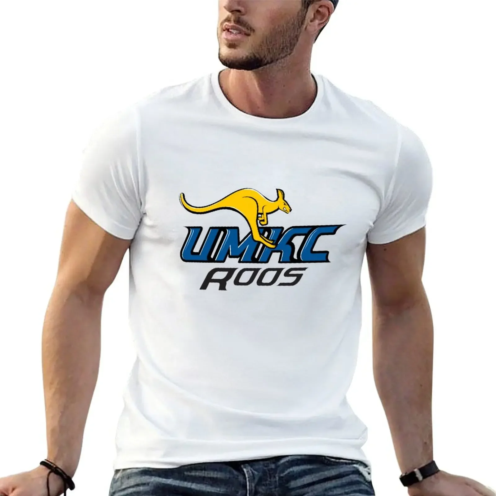 Logo - Kangaroos UMKC T-Shirt boys whites plus sizes essential t shirt shirts graphic tee plus size men clothing