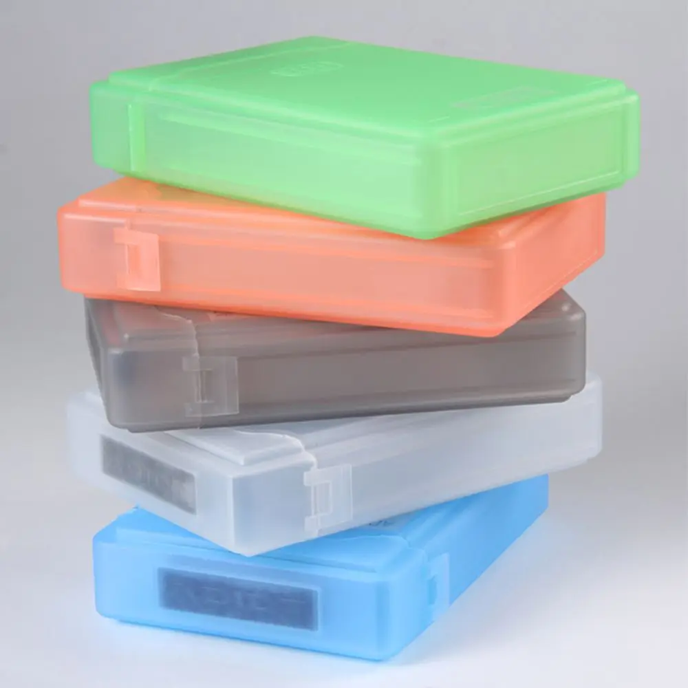 

Dust-proof Multicolor High Quality New HDD IDE SATA Tank Plastic Hard Disk Drive 3.5 Inch Container Protection Box Storage