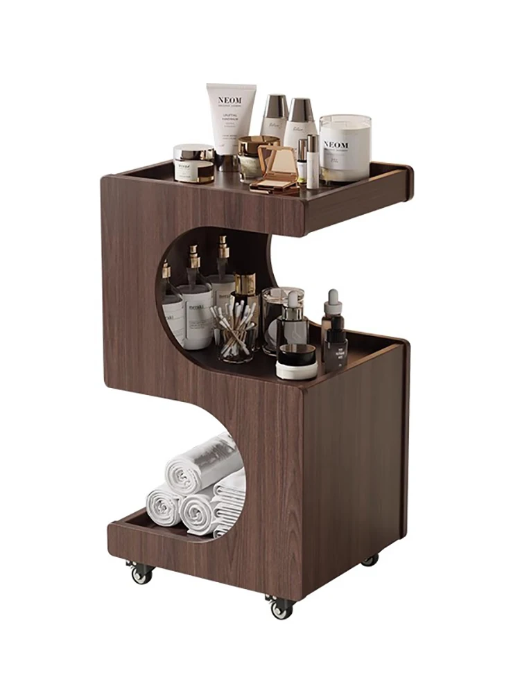 

Moving Simple Salon Trolley Trendy Beauty Modern Storage Trolley Cart Hairdressing Tool Carritos Organizadores Salon Furniture