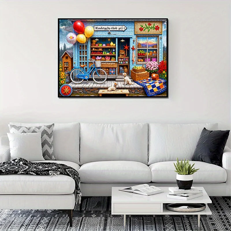 Quebra-cabeça grande de 500/1000 peças, adequado para adultos e famílias – Desafio avançado com peças de arranhões, jogo de cérebro complexo,