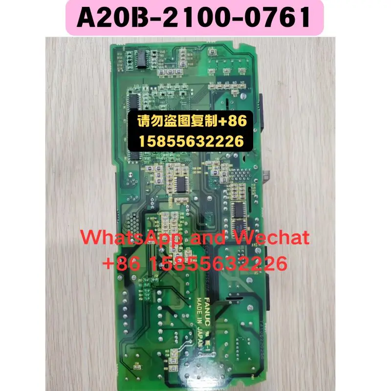 Used OEM disassembled parts Servo power controller side panel A20B-2100-0761 Functional test OK Fast Shipping