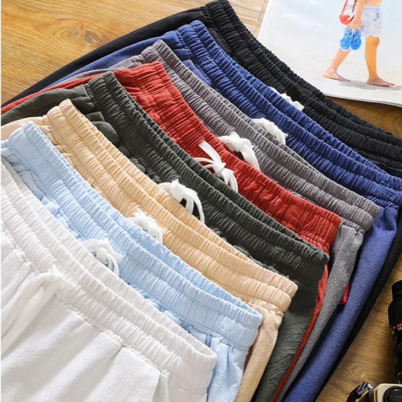 2025 Summer New Slow Running Fitness Shorts Men's Summer Sports Underpants Breathable Beach Shorts Men's Running Shorts Lightwei