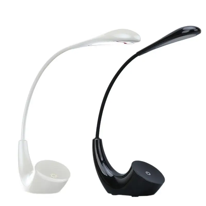 

Rechargeable Reading Light Eye-Caring Lamp With USB Charging Port Portable Reading Desk Lamp Bendable Architect Task Table Lamps