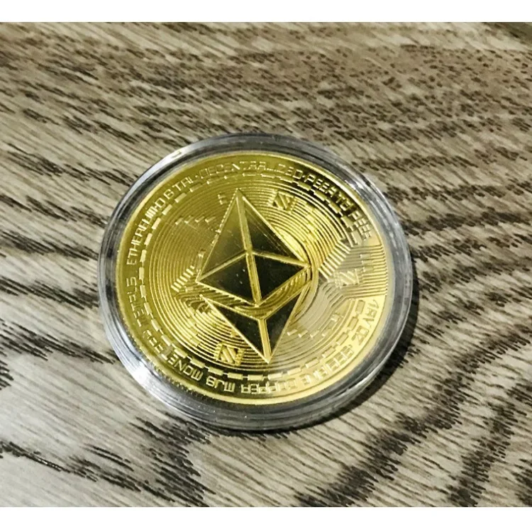 عملة Ethereum الإبداعية مجموعة فنية Ethereum عملة تذكارية مادية #5