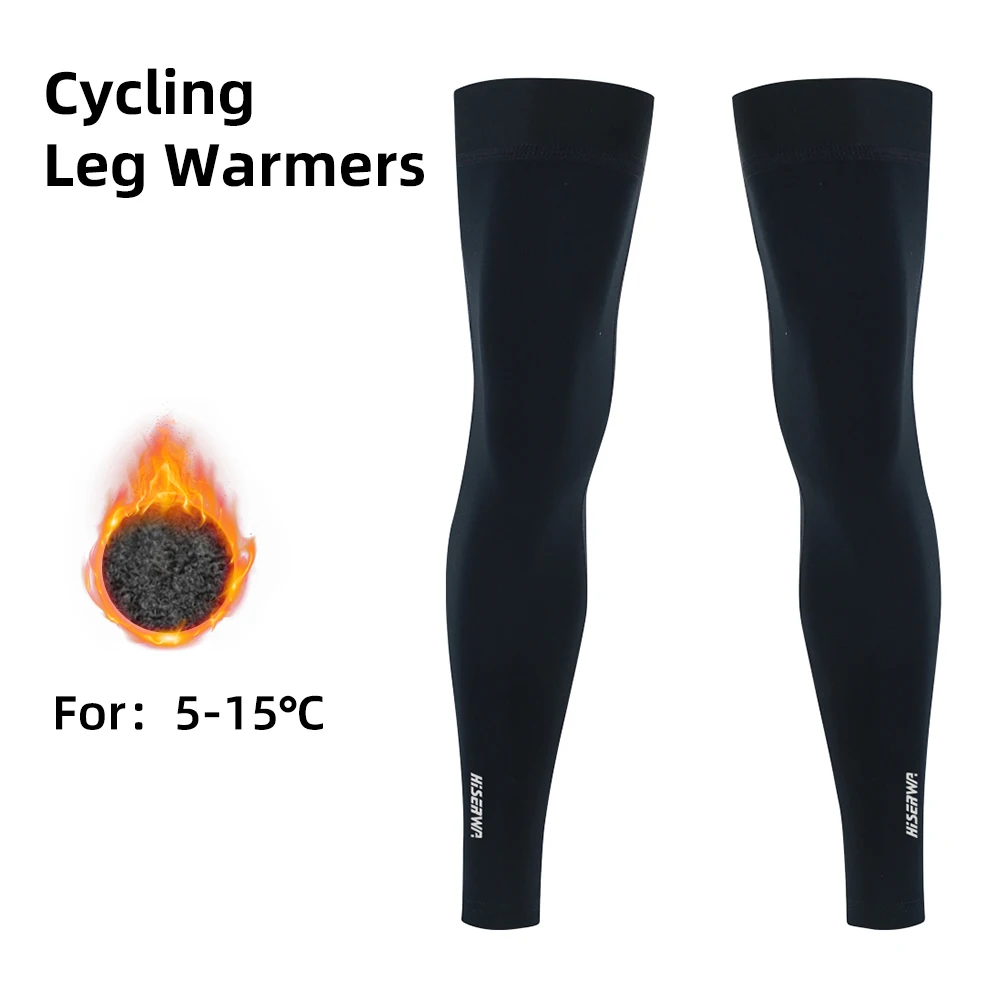 

Cycling Leg Warmers Sleeves Thermal Fleece UV Protect MTB Outdoor Sports Soccer Running Men Women Cycling Leg Warmers