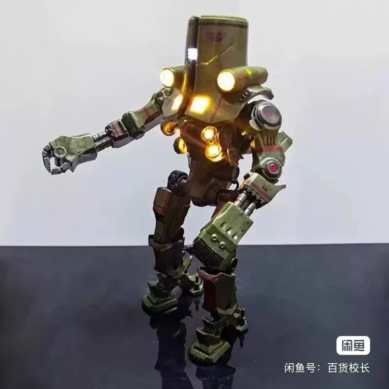 [In Stock] Action Figure Model Collection Toy Gift 20CM Luminous NECA Pacific Rim Red Typhoon Gypsy Danger Cherno Alpha