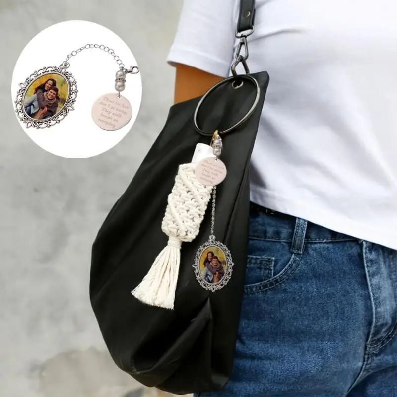 Individualized Memorial Wedding Bouquet Charm Pendant Thermal Transfer Blank