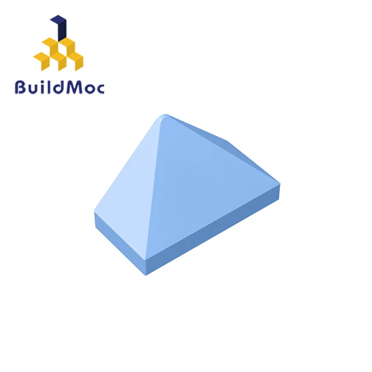 BuildMOC 15571 Slope 45 2x1 Triple 3048 Bottom Stud Holder Building Blocks Parts DIY  Educational Classic Brand gift Toys image 5