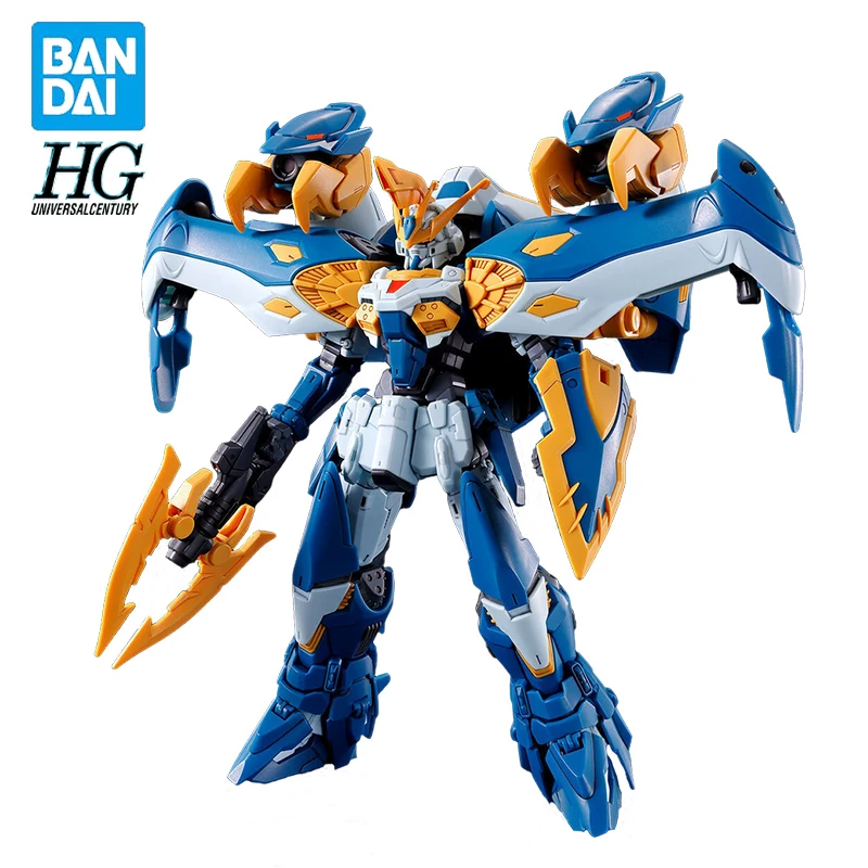 

Genuine Original BANDAI HG OZ-10VMSX-2 Burnlapius Gundam Action Anime Figure PVC Collectible Model Dolls Statuette Ornament Gift