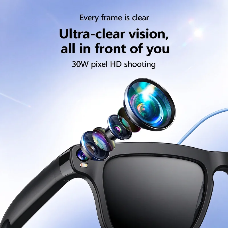 Oneplus Latest AI Smart Translator Sunglasses Video 8KHD Photo Capture Bluetooth Call Record MusicPlay TravelEyewear Glasses New
