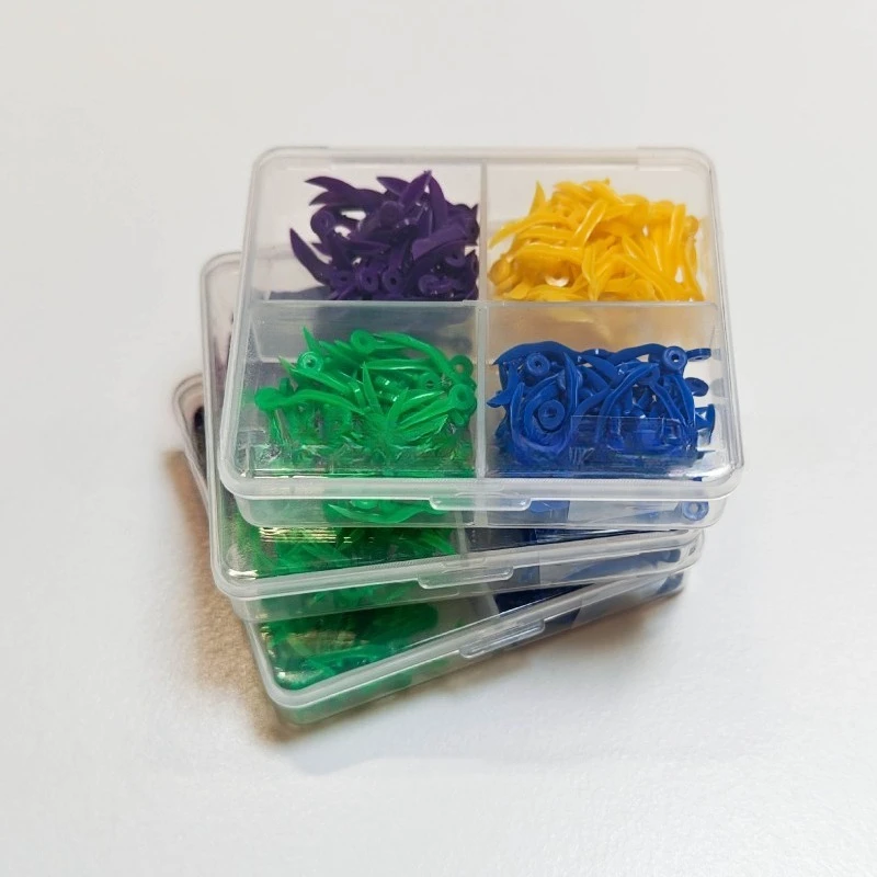 Lab Plastic Gap Wedge Teeth Wedge Set Lab Auxiliary Tool Wedges 200pcs/box s s