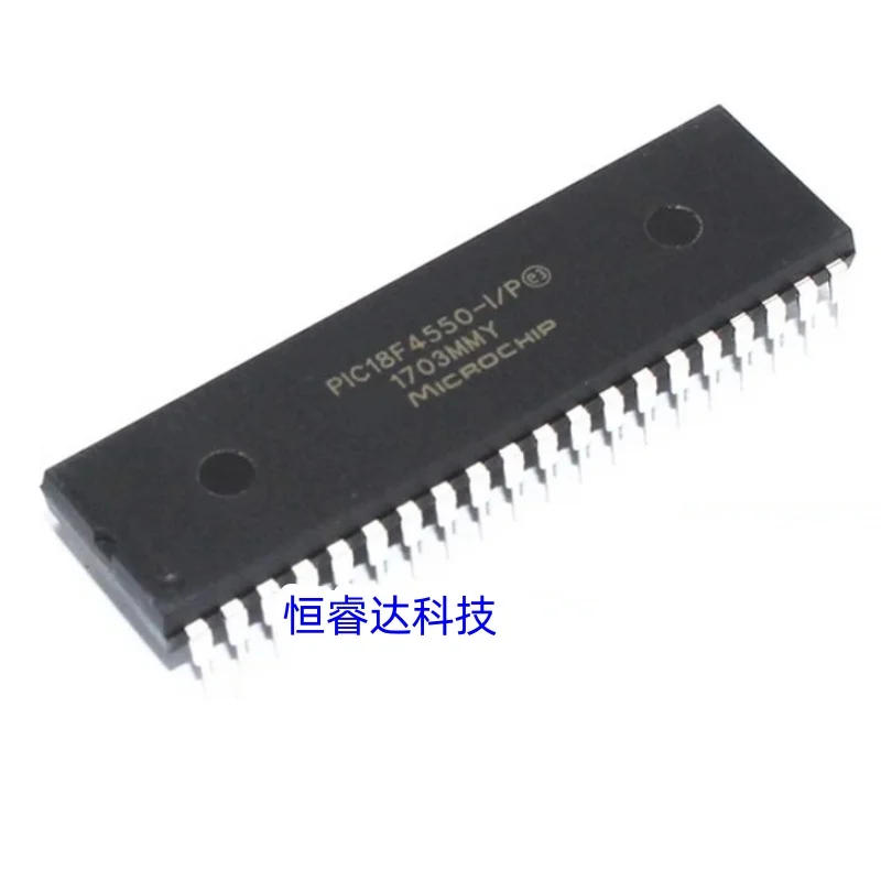 Free Shipping 5-50PCS/LOT New Original PIC18F4550-I/P PIC18F4550 DIP-40 18F4550 PIC18F MCU IC