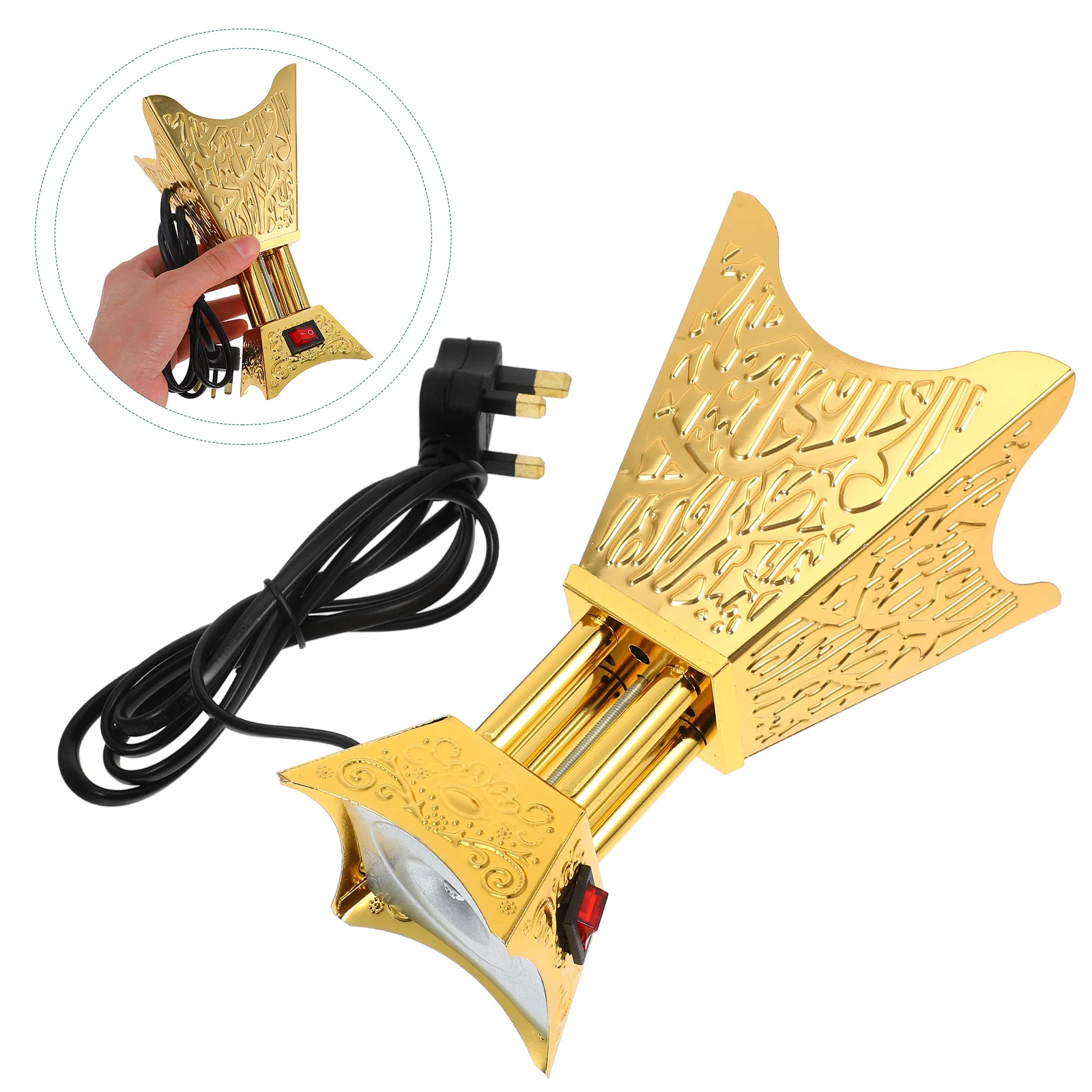 

Electric Incense Burner Middle East Style Retro Aroma Therapy Burner For Home Office Yoga Room Decor Censer