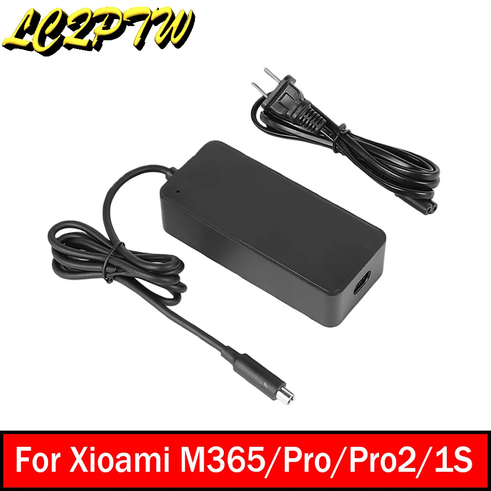 

Зарядное устройство 42 В 1,7 А для M365 Pro Pro2 1S, зарядное устройство для электрического скутера, детали адаптера питания