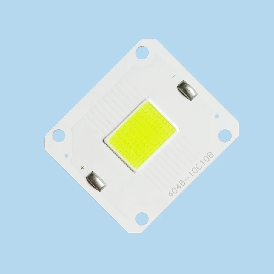 Projector Lamp LED Light Source Bulb 10C10B 100PCS High Brightness Beads White Lighting DIY Repair Projection Illuminator 4046