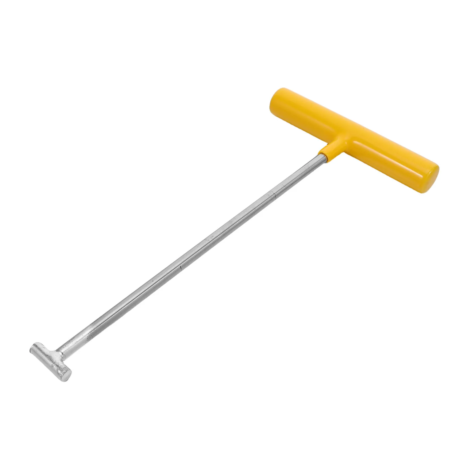 T Shape Manhole Cover Lifting Hook Stainless Steel Welded Structure Non Slip Coating Smooth Surface Safety for Utility Manhole view 4