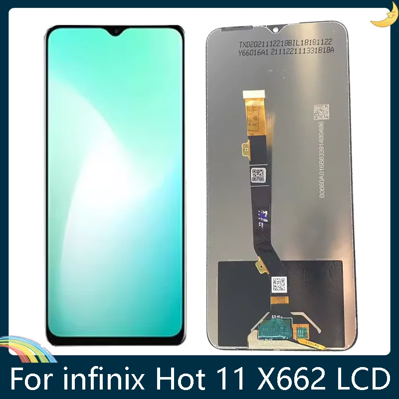 

Высокое качество 6,6 "оригинальный ЖК-дисплей для Infinix hot 11X662 ЖК-дисплей X662B X689F, сенсорный экран, дигитайзер, запасные части