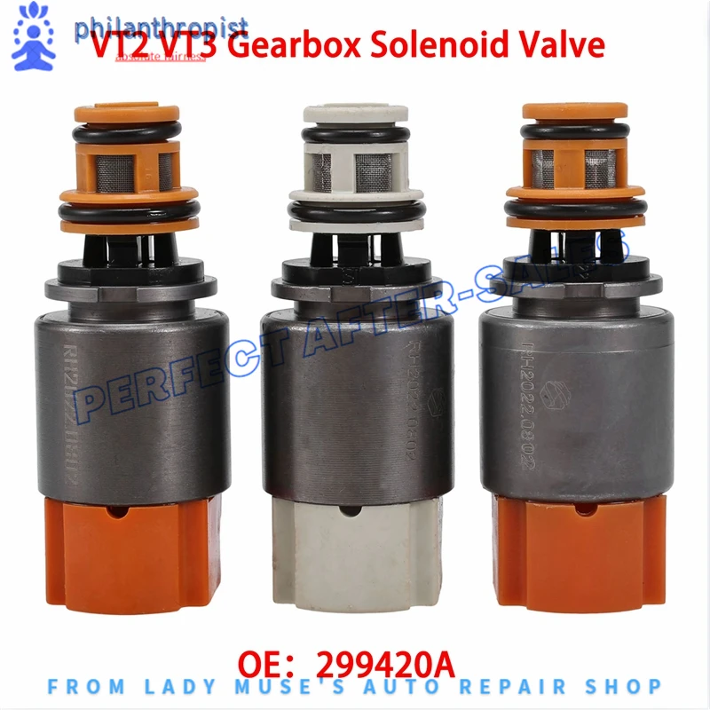 

★★★★★ VT2 VT3 CVT Transmission Solenoid Valve For Mini Cooper BYD Haima Geely JAC Saab Zotye Seamaster Changfeng Cheetah 299420A